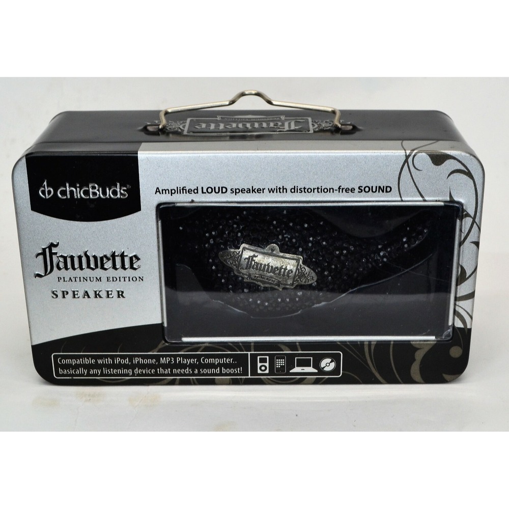 Fauvette by Chic Buds Platinum Edition Bird Wired Speaker iPod iPhone MP3 (C1)